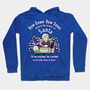 Zim Santa Bow Down Hoodie